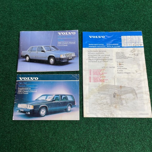 1985 volvo 740 - 1985, manual