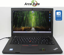 LENOVO THINKPAD L470 2016 14" COREi5 RAM 4GB SSD 128GB W11 PRO NO BATTERIA E USB