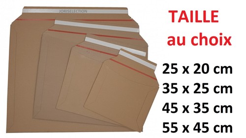 Lot enveloppes carton - lot, de