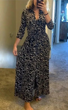 Abito Camicia Maxi Cintura