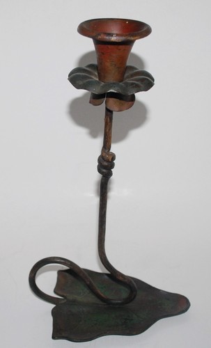 Antico candelabro art nouveau - candelabro,