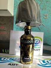 Lampada Bottiglia Gin Bulldog