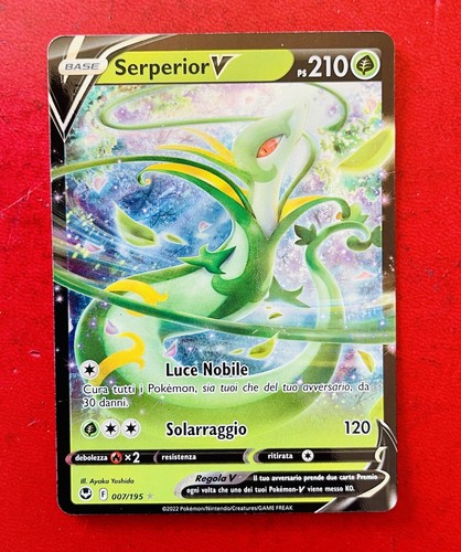 Lotto carte pokemon serperior - lotto,