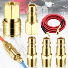 5 Pezzi 1/4 "BSP Attacchi Connettore Rapidi Europei, Raccordi Aria Compressa Eur