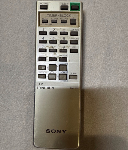 Sony 735 telecomando - sony, rm-735