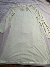 CAMICIA DA NOTTE GIALLO CHIARO IN POLIAMMIDE - TG. 46 - NUOVA