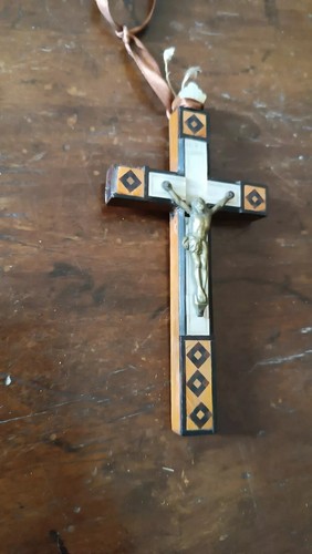 Piccolo crocifisso legno - crocifisso,