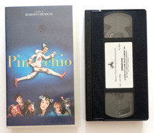 Vhs Pinocchio Film Commedia Roberto Benigni Videocassetta Vintage (V130)