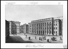 Original 1800s PIAZZA DI