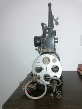 Proiettore Pathé Baby 9,5 mm + accessori / primo modello / non restaurato / ricambi