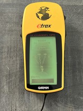 Garmin eTrex H Navigatore GPS Portatile Personale Alta Sensibilità Giallo LEGGI DESC