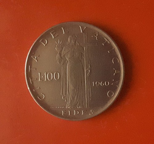100 lire 1960 vaticano i754 - 100, [i754]