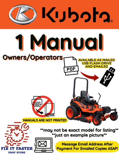 Kubota tosaerba zero - kubota,