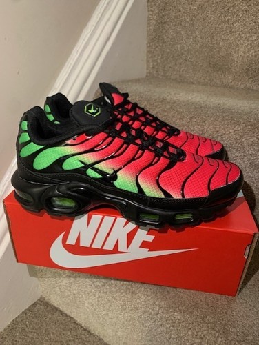 Nike air max uk8 - rosa, verde