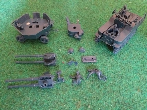 Soldatini flakvierling - 1/72,