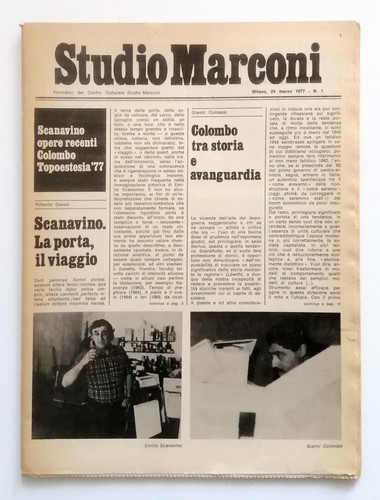 Studio marconi 1 - marconi, 1/1977