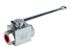 VALVOLA IDRAULUICA A SFERE  DN 20 3/4" FEMALE BSP PN 420 bar + OMRON D4C 