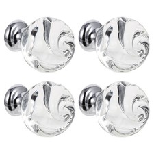  4 Pcs Pomello in Cristallo