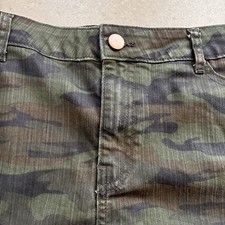 Azy gonna denim mimetica - mimetica, donna