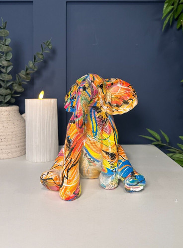 Scultura ornamento elefante - scultura,
