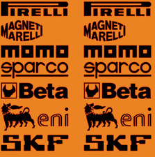 KIT SET ADESIVI STICKERS