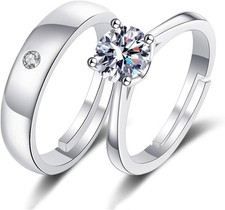 Set anelli partner in argento