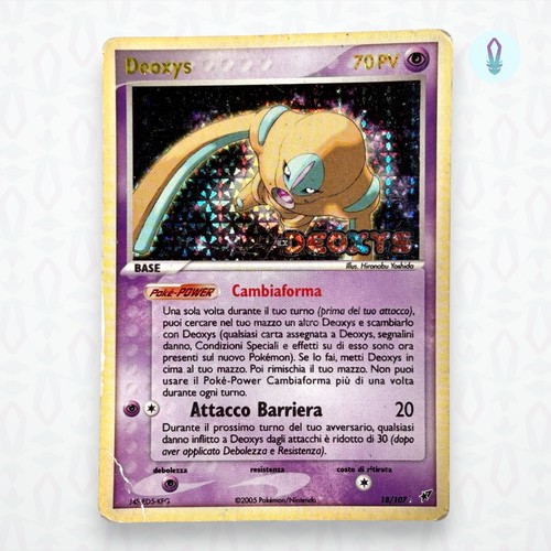 Pokemon deoxys 107 ex - pokemon,