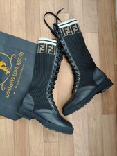 FENDI ROCKOKO COMBAT HIGH SIZE