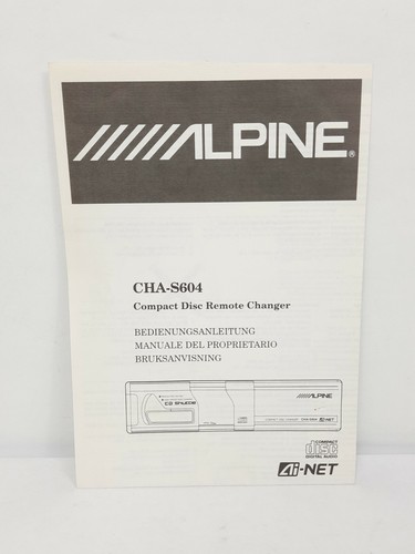 Alpine cha s604 - alpine, cha-s604
