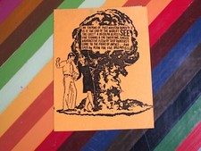 vtg punk hardcore flyer -