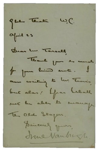 Raro lettera scritta mano - lettera,