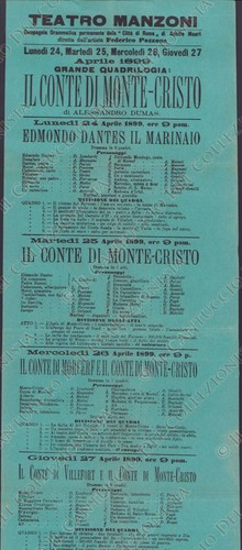 1899 roma teatro - 1899,