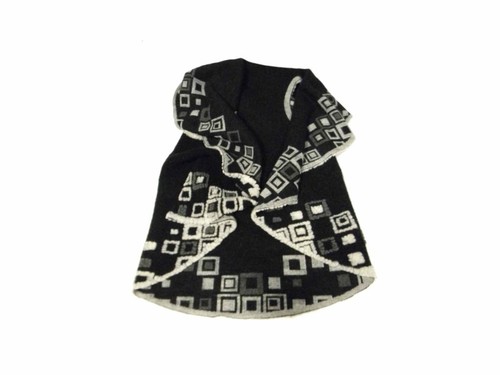 Poncho donna mantella lana - donna,