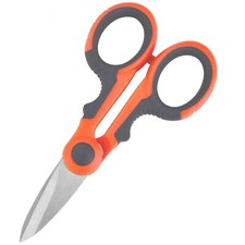 FORBICI ELETTRICISTA UNIVERSALI E PROFESSIONALI CON LAME DENTATE PER TAGLI NETTI