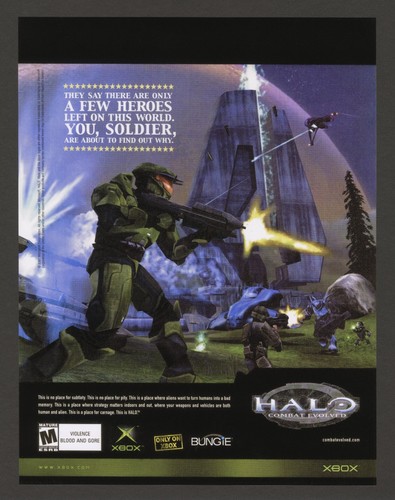 Poster halo combat evolved - combat,