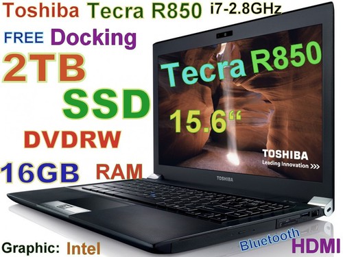 Toshiba tecra r850 80ghz - toshiba, i7-2.80ghz