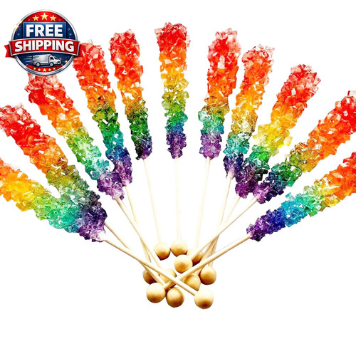 Rainbow rock candy - rock,