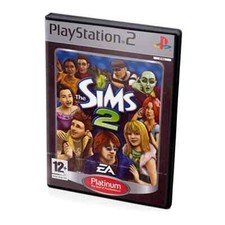 THE SIMS 2 PLATINUM - PS2 - OTTIME CONDIZIONI COPERTINA ITA