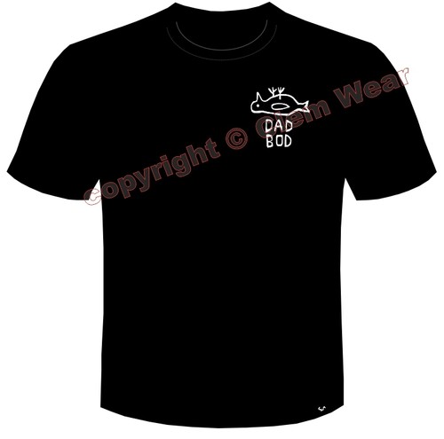 Maglietta dad bod badge - bod, tshirt