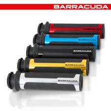 COPPIA MANOPOLE [BARRACUDA] RACING - UNIVERSALI / L.120 mm - ROSSO - N1026R