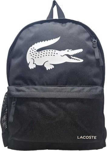 Zaino uomo lacoste nero - zaino,