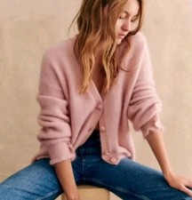 Cardigan Sezane Mia in rosa