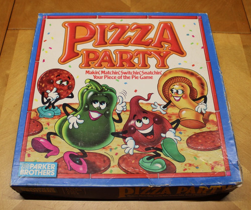 Vintage pizza party - vintage,