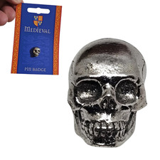 Distintivo spilla teschio