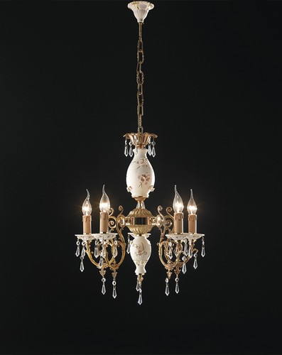 Lampadario luci porcellana - ,