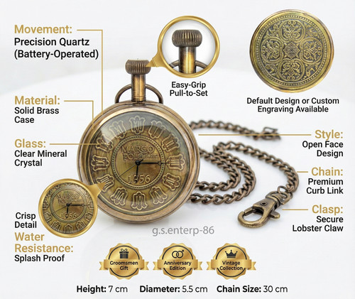 Antico orologio tasca - da,