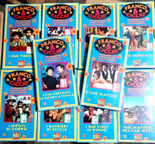 FRANCO FRANCHI CICCIO INGRASSIA 10 VHS VIDEOCASSETTE NUOVE