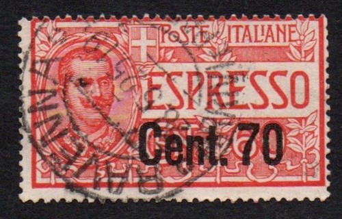 Regno 1924 espresso cent - 1924-25, cent.70