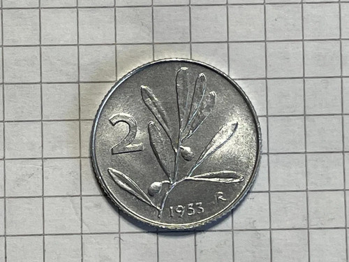 Lire 1953 ulivo repubblica - 2,