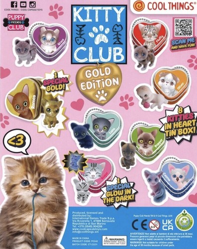 Kitty club edizione oro gamma - kitty,